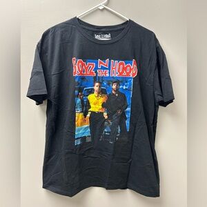 Boyz N The Hood Retro Black Graphic Men’s T Shirt
